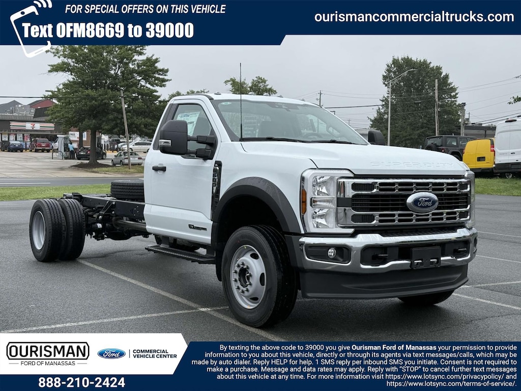 New 2025 Ford F-600 XL Regular Cab 4x4 Bare Chassis 108 CA Regular Cab Chassis-Cab