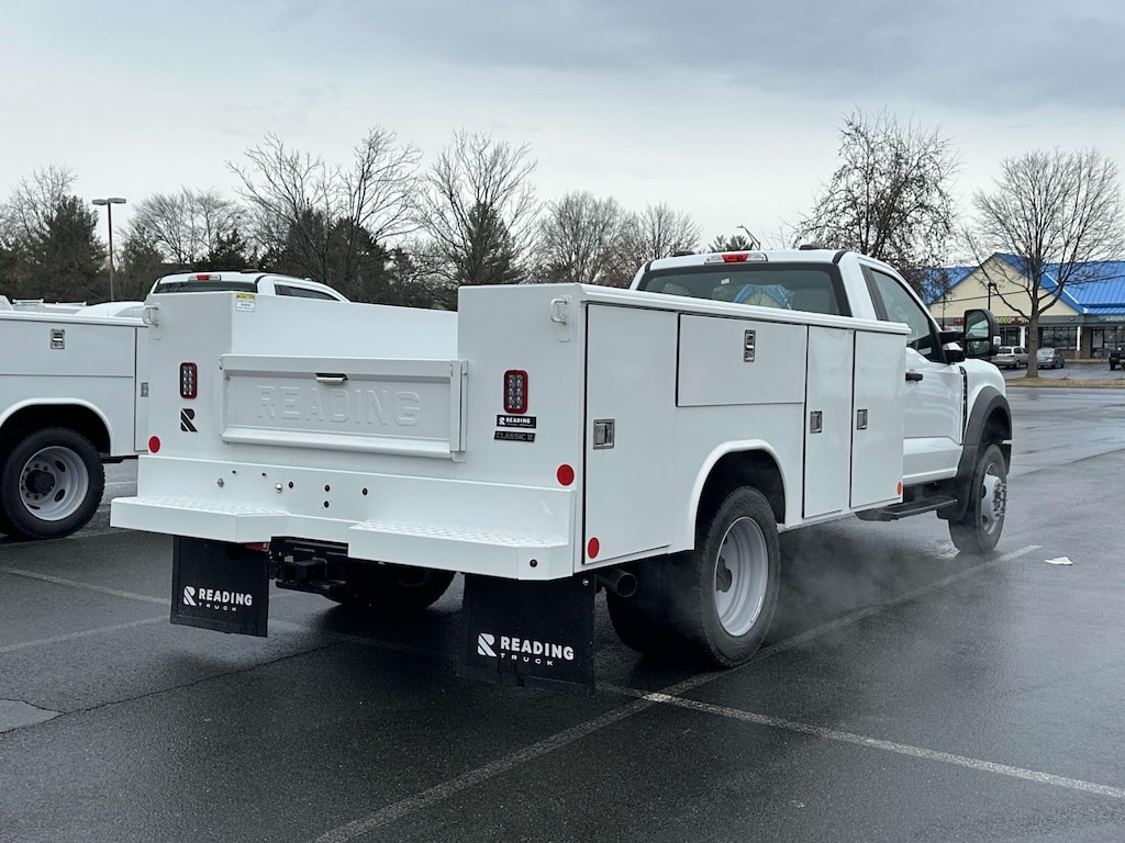 New 2024 Ford F-450 XL Regular Cab 4x4 w/ 11 Reading Service Body Service