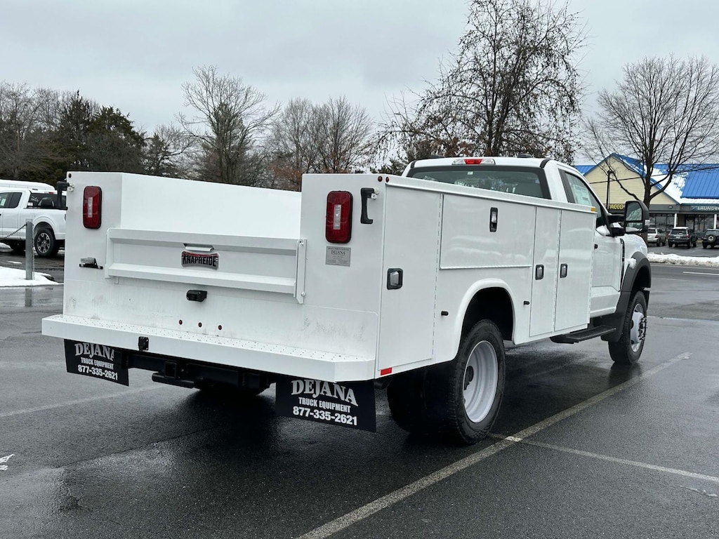 New 2024 Ford F-550 XL Regular Cab 4x4 w/ 11 Knapheide Service Body Regular Cab Chassis-Cab