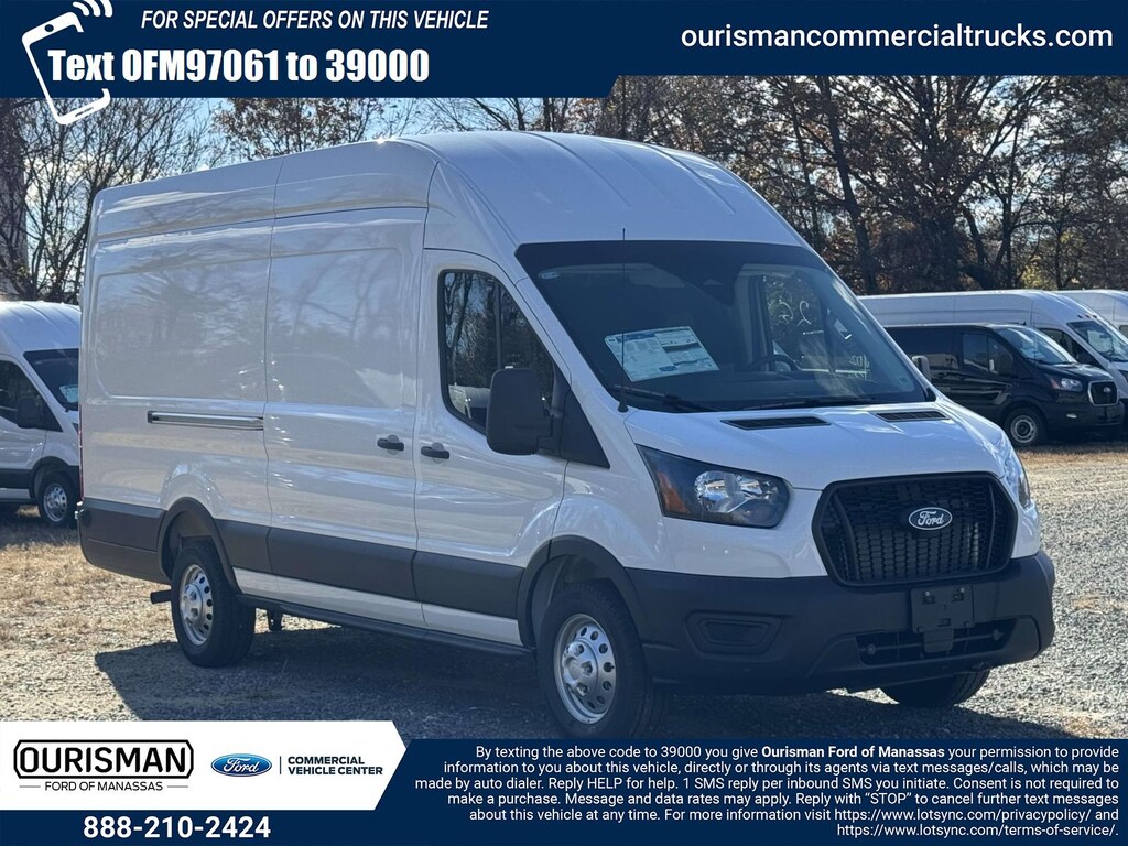 New 2026 Ford Transit-350 RWD High Roof EL Cargo Van Van