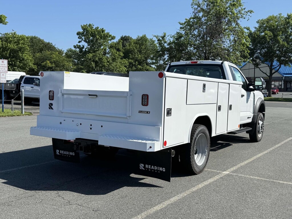 New 2024 Ford F-450 XL Regular Cab 4x4 w/ 11 Reading Service Body Service