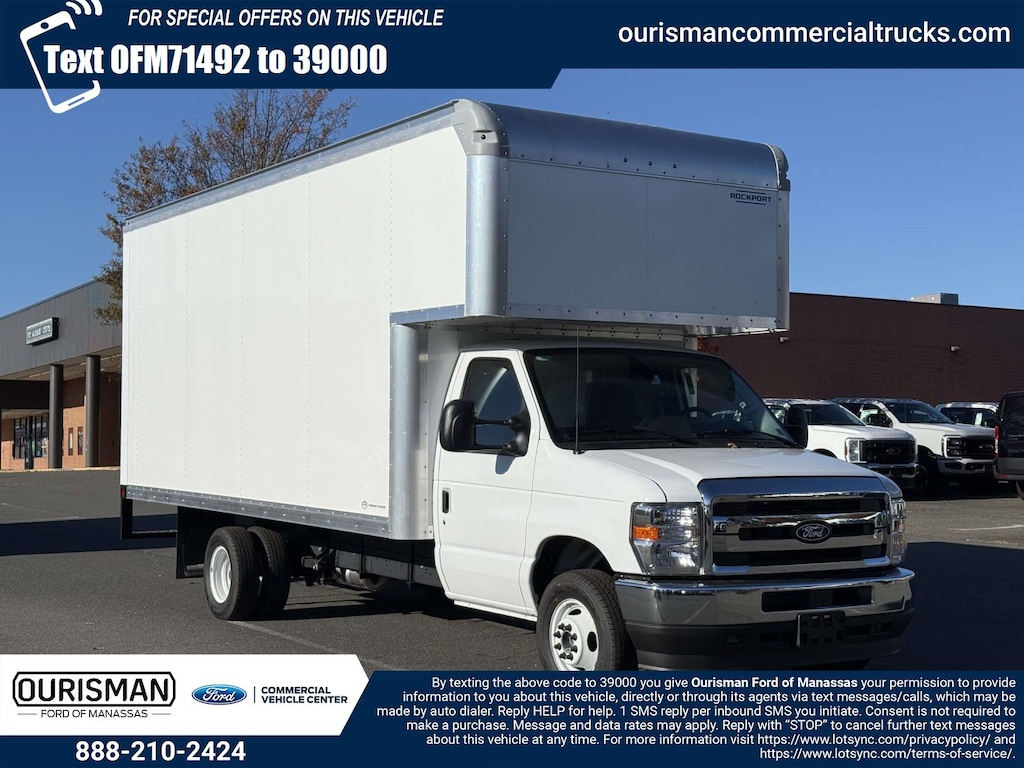 New 2026 Ford E-450SD 4x2 W/ 17 Box With Attic Box