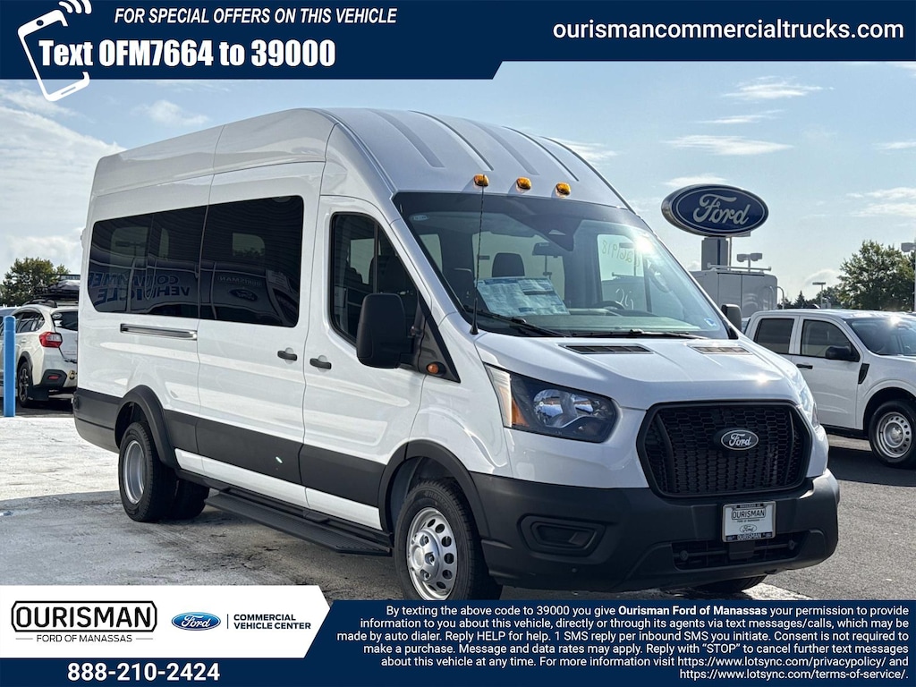 New 2026 Ford Transit Passenger Wagon RWD High Roof EL 15 Passenger Van Van