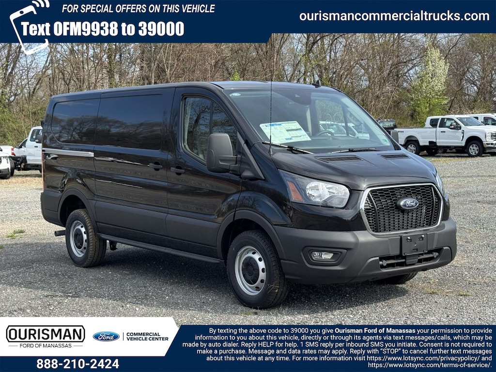 New 2025 Ford Transit -250 RWD Low Roof Cargo Van 130 WB Van