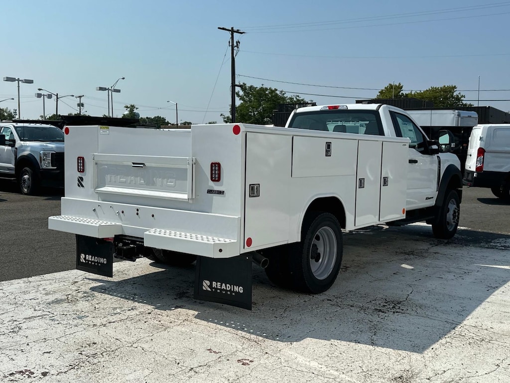 New 2024 Ford F-450 XL Regular Cab 4x4 w/ 11 Reading Service Body Service
