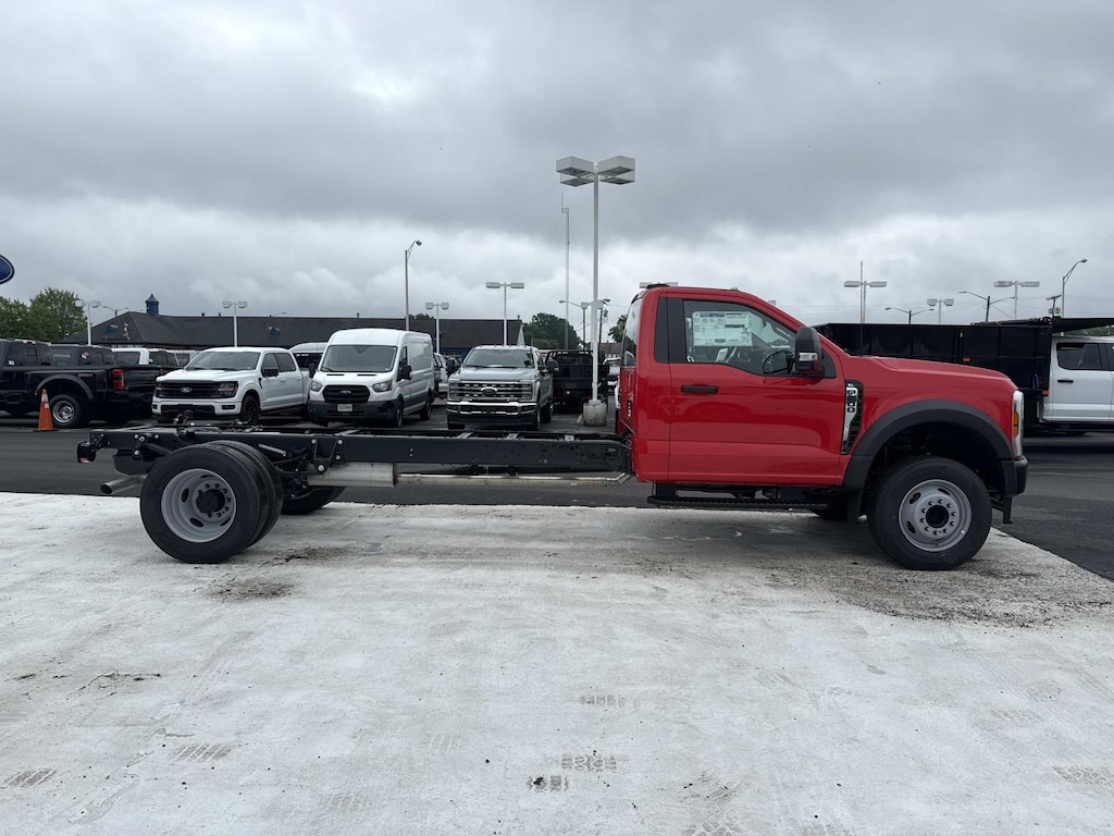 New 2026 Ford F-600 XL Regular Cab 4x2 Bare Chassis 120 CA Regular Cab Chassis-Cab