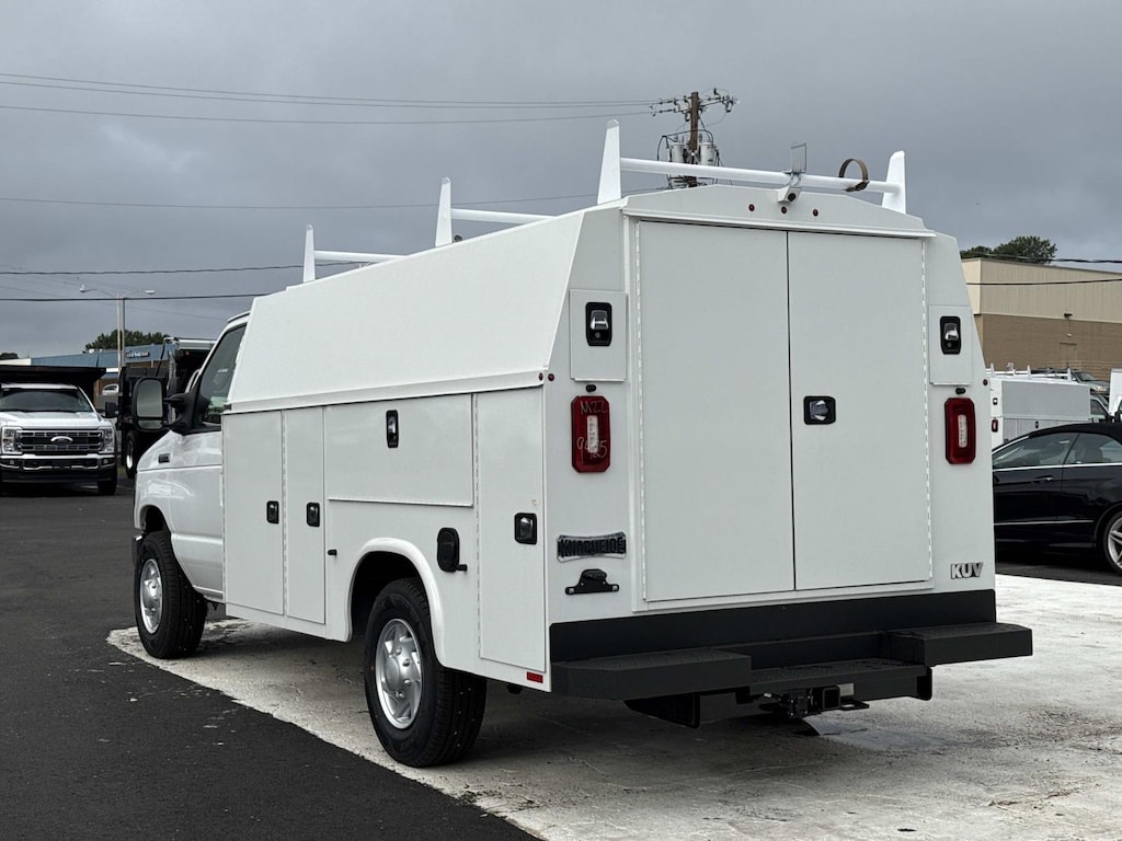 New 2026 Ford E-350 Cutaway 4x2 w/ 11 Enclosed Service Body Service
