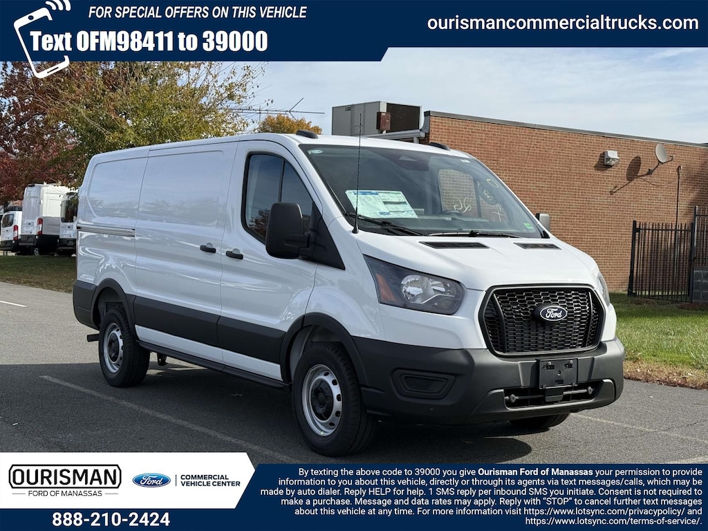 New 2026 Ford Transit -250 RWD Low Roof Cargo Van 130 WB Van