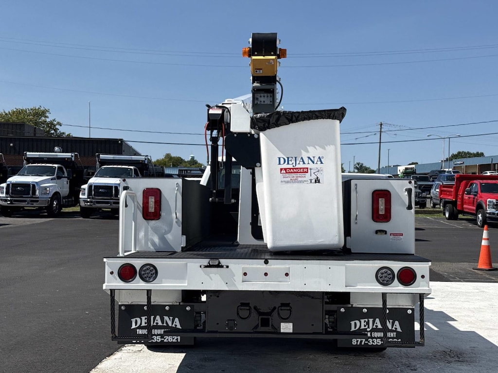 New 2025 Ford F-450 XL Regular Cab 4x4 w/ 46 Foot Bucket Regular Cab Chassis-Cab