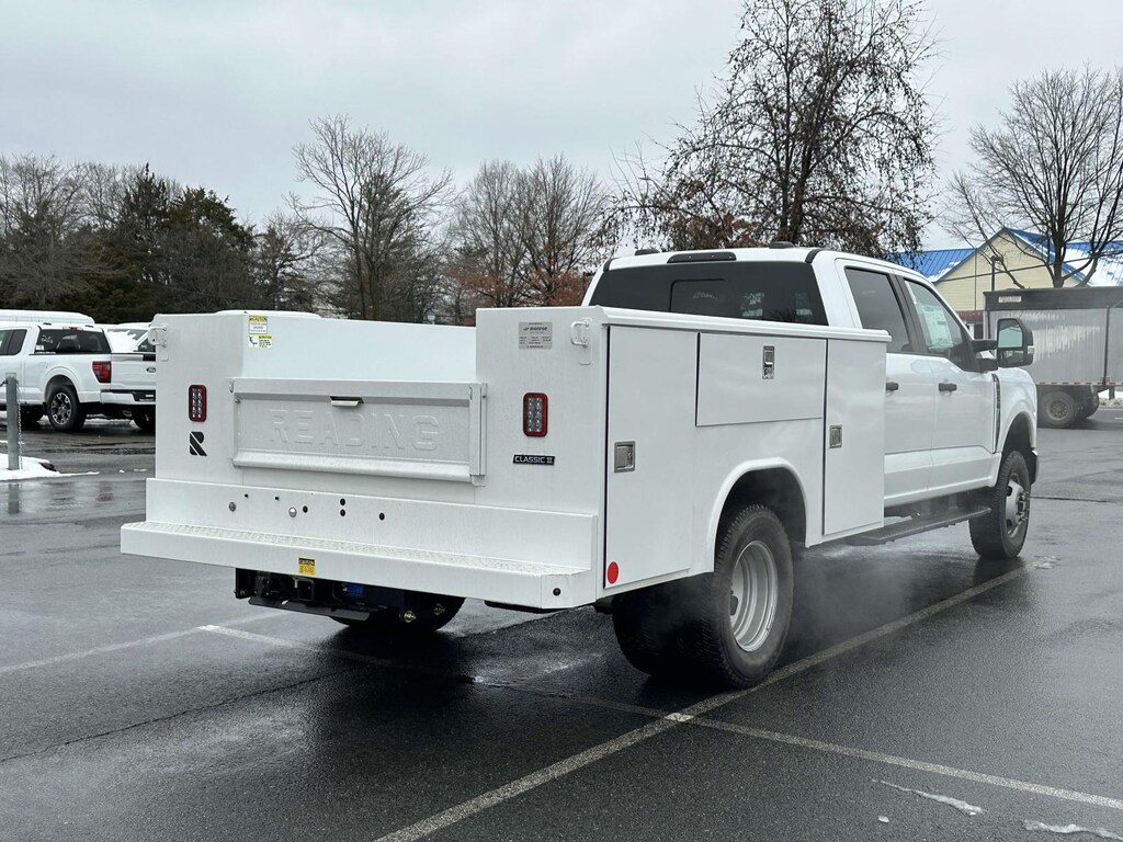 New 2024 Ford F-350 XL Crew Cab 4x4 w/ 9 Reading Service Body Service