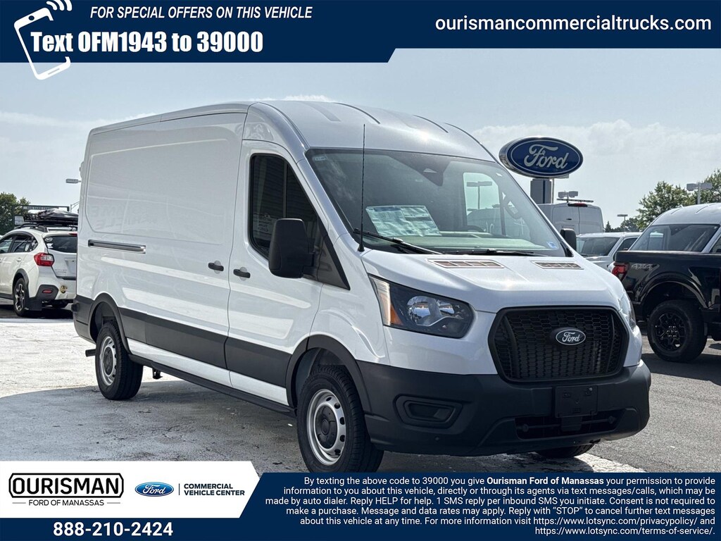 New 2026 Ford Transit -250 RWD Mid Roof Cargo Van 148 WB Van