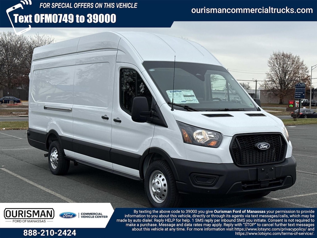New 2026 Ford Transit-350 RWD High Roof EL Cargo Van Van