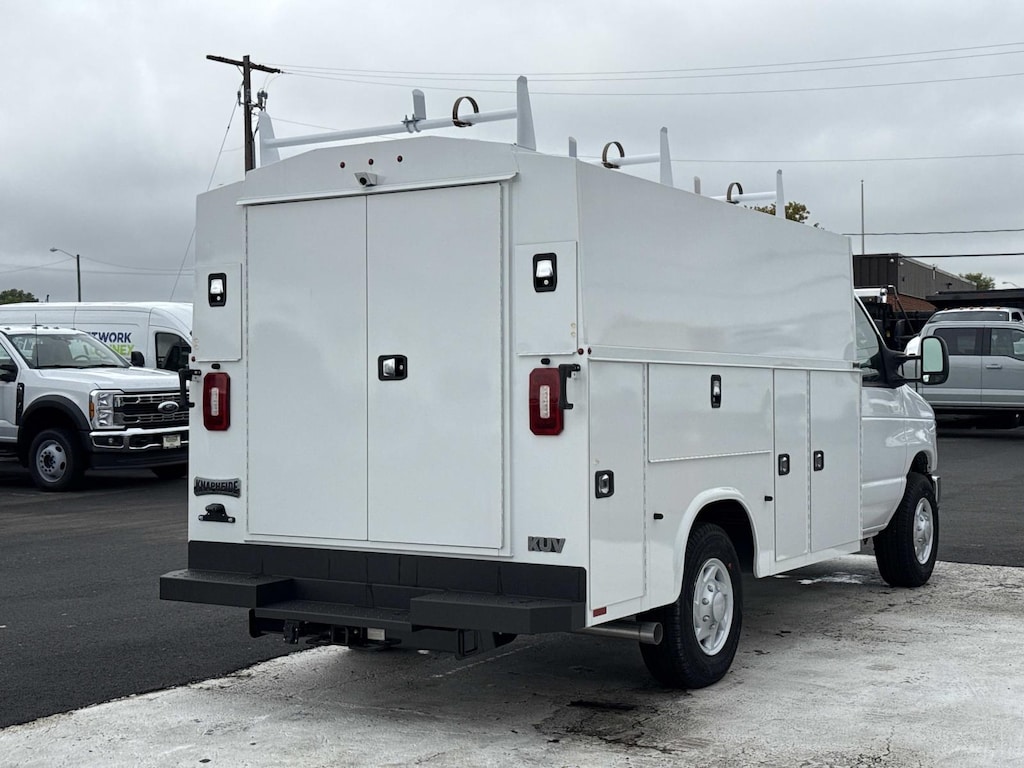 New 2026 Ford E-350 Cutaway 4x2 w/ 11 Enclosed Service Body Service