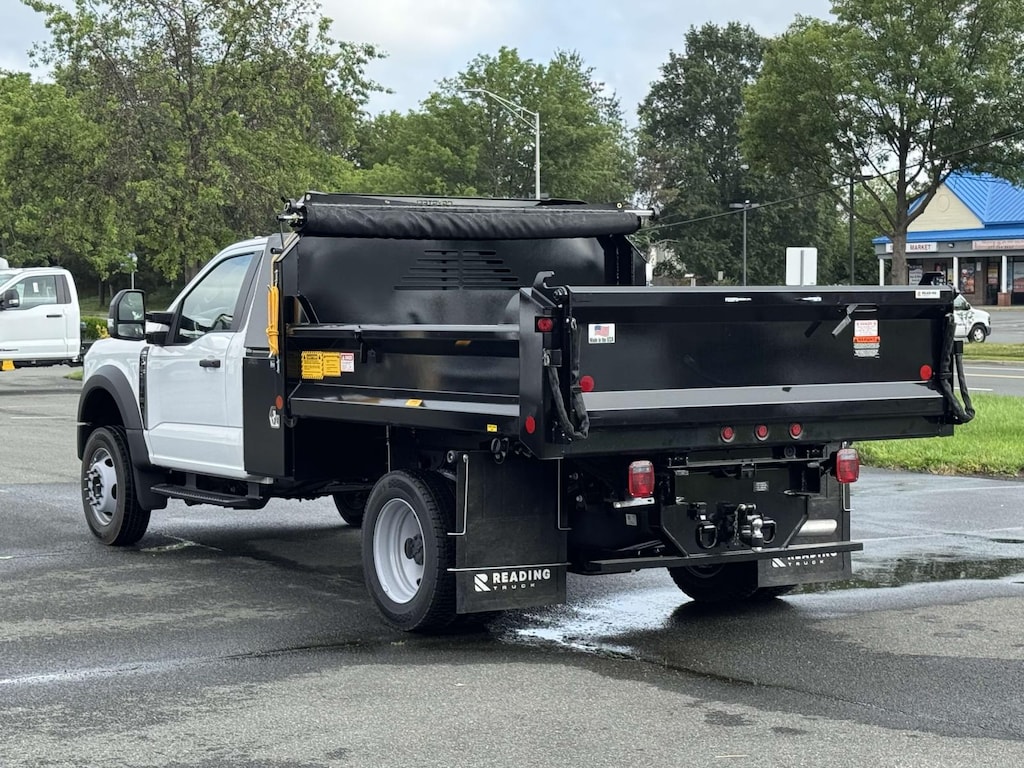 New 2024 Ford F-450 XL Regular Cab 4x4 w/ 9 Drop Side Dump & I Pack Dump