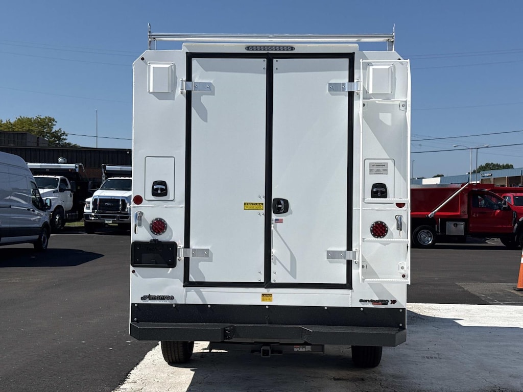 New 2027 Ford E-350 Cutaway 4x2 W/11 Enclosed Service Body Service