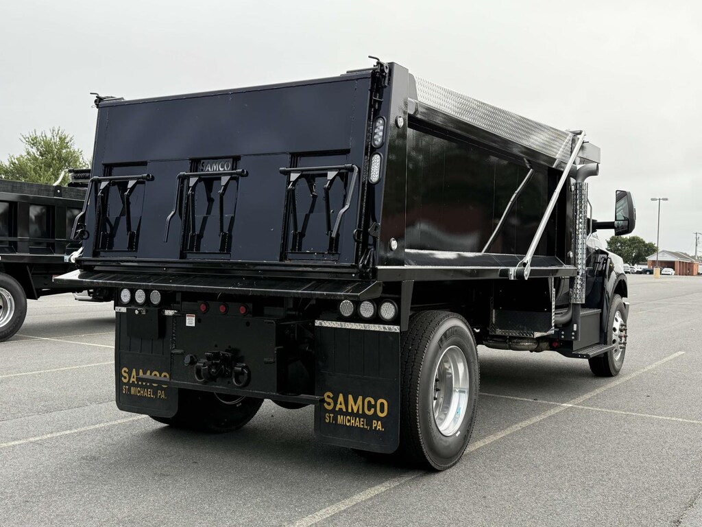 New 2025 Ford F-750 Regular Cab 4x2 w/ 13.5 SAMCO Asphalt Dump Dump