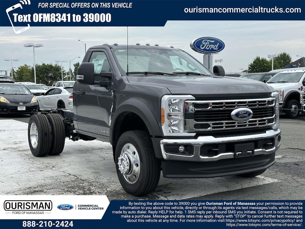 New 2023 Ford F-600 XLT Regular Cab 4x2 60 CA Bare Chassis Regular Cab Chassis-Cab