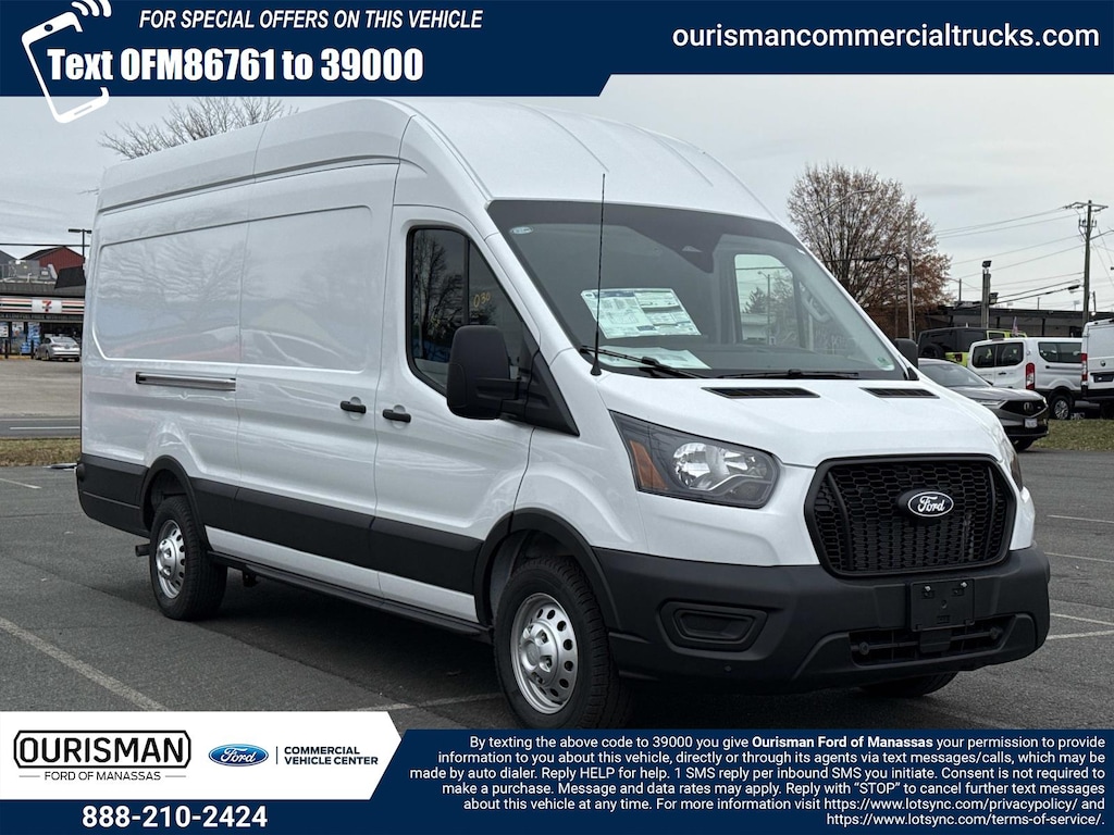 New 2026 Ford Transit-350 RWD High Roof EL Cargo Van Van
