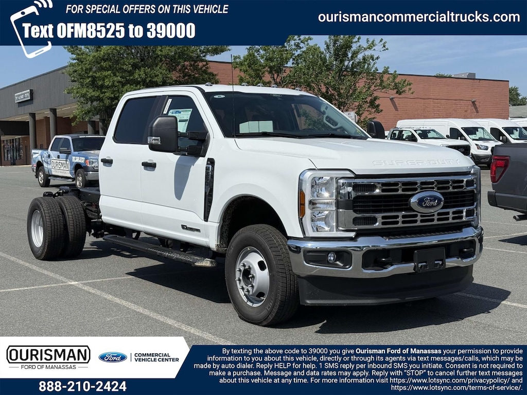 New 2025 Ford F-350 XL Crew Cab 4x4 Bare Chassis 60 CA Crew Cab Chassis-Cab