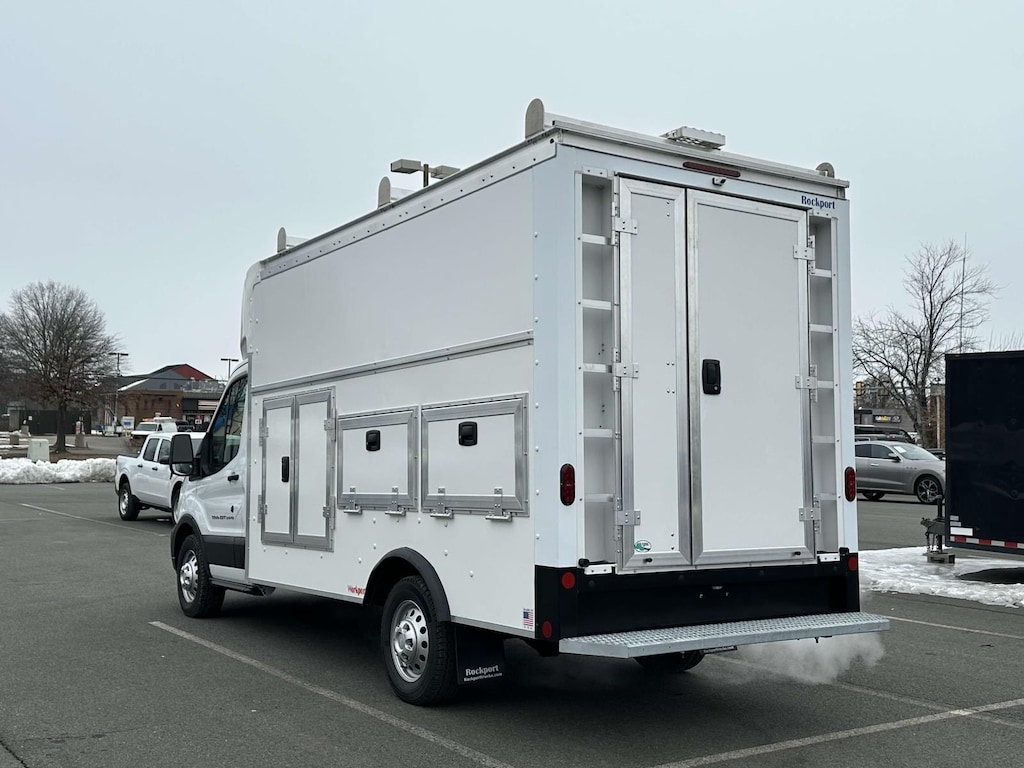 New 2024 Ford Transit-350 Cutaway RWD Cutaway w/ 12 Enclosed Service Body Service