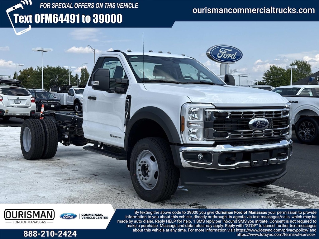 New 2026 Ford Super Duty F-600 DRW Regular Cab Chassis-Cab