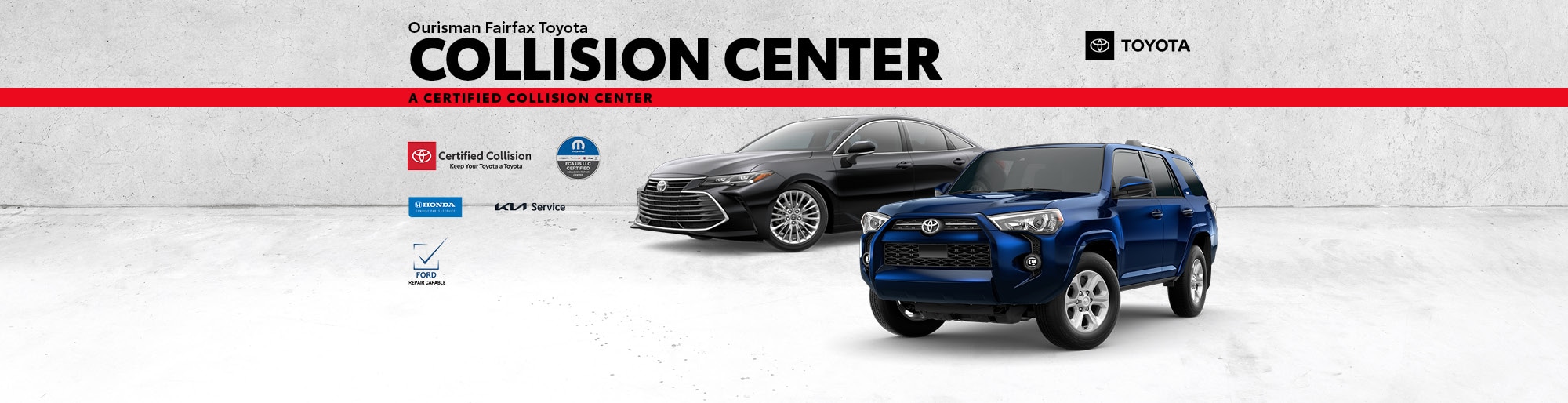 Ourisman Fairfax Toyota Certified Collision Center in Fairfax, VA