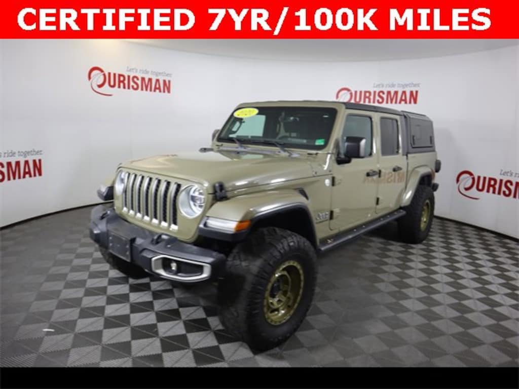 Used 2020 Jeep Gladiator Overland Truck Crew Cab