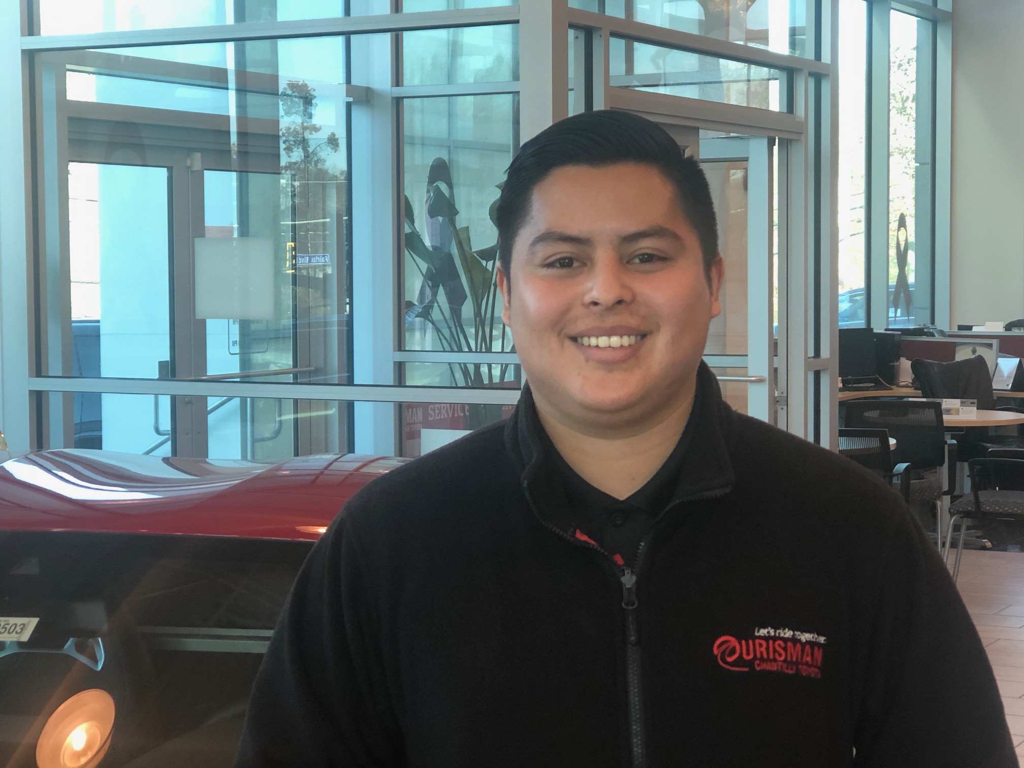 Staff member Chris Reyes from ID_9dbb58692d21