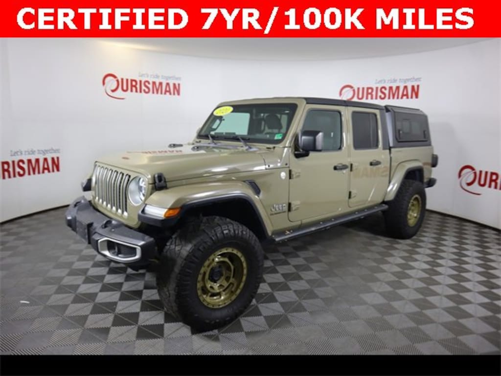 Used 2020 Jeep Gladiator Overland Truck Crew Cab