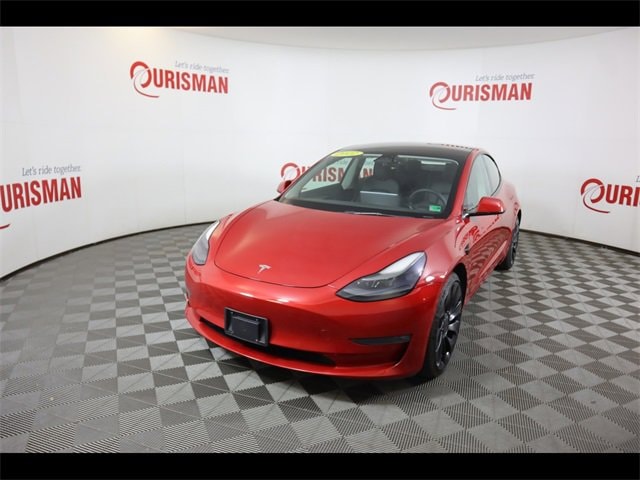 Used 2022 Tesla Model 3 Performance with VIN 5YJ3E1EC3NF237128 for sale in Fairfax, VA