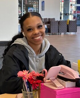 Staff member Lauren Levenberry from ID_f6655a1552a8