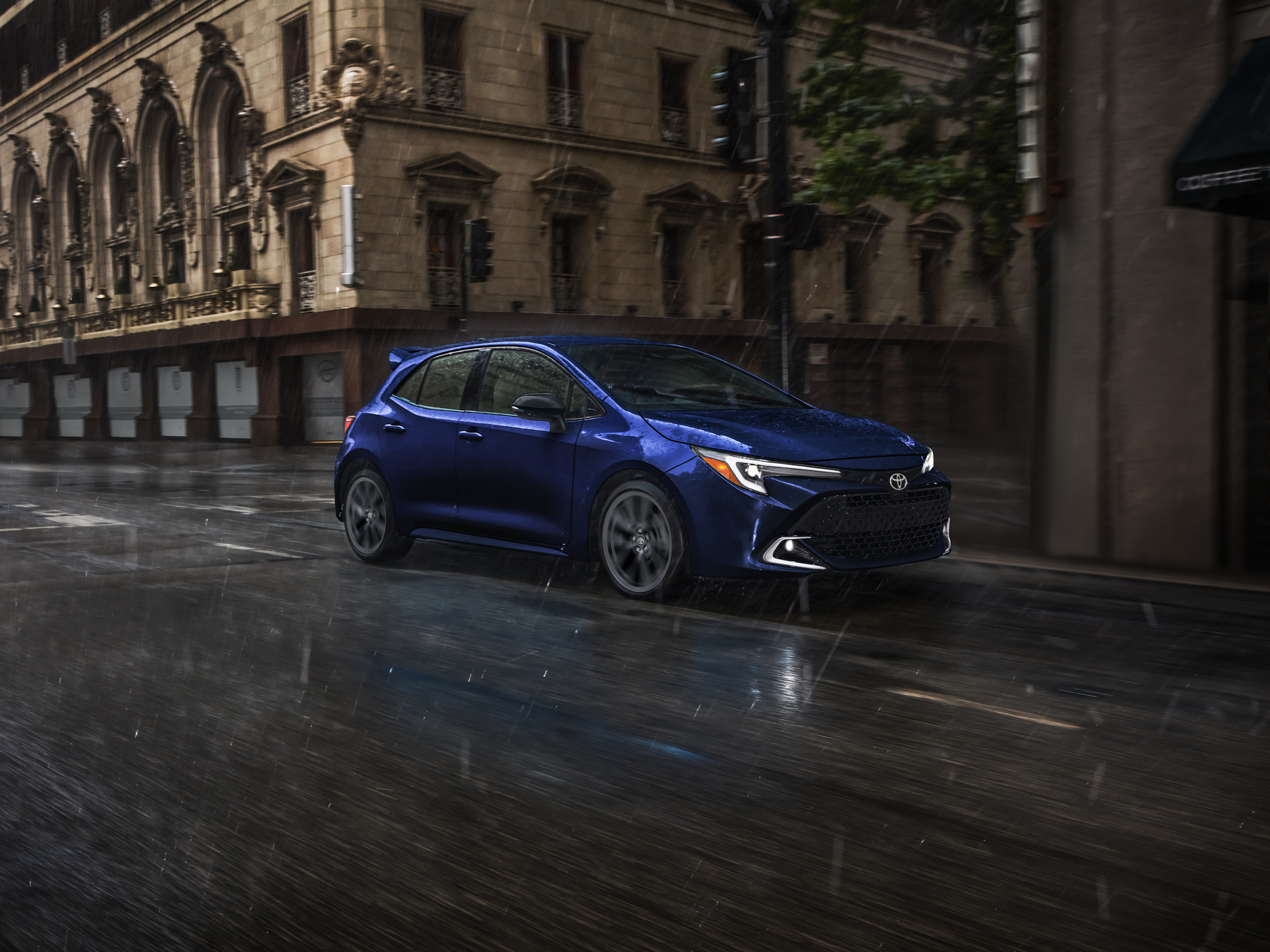 The Toyota Corolla comes with modern technology features that keep you connected and entertained