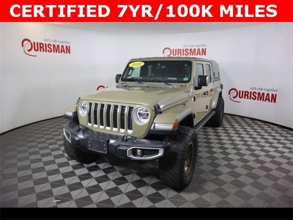 Used 2020 Jeep Gladiator Overland Truck Crew Cab