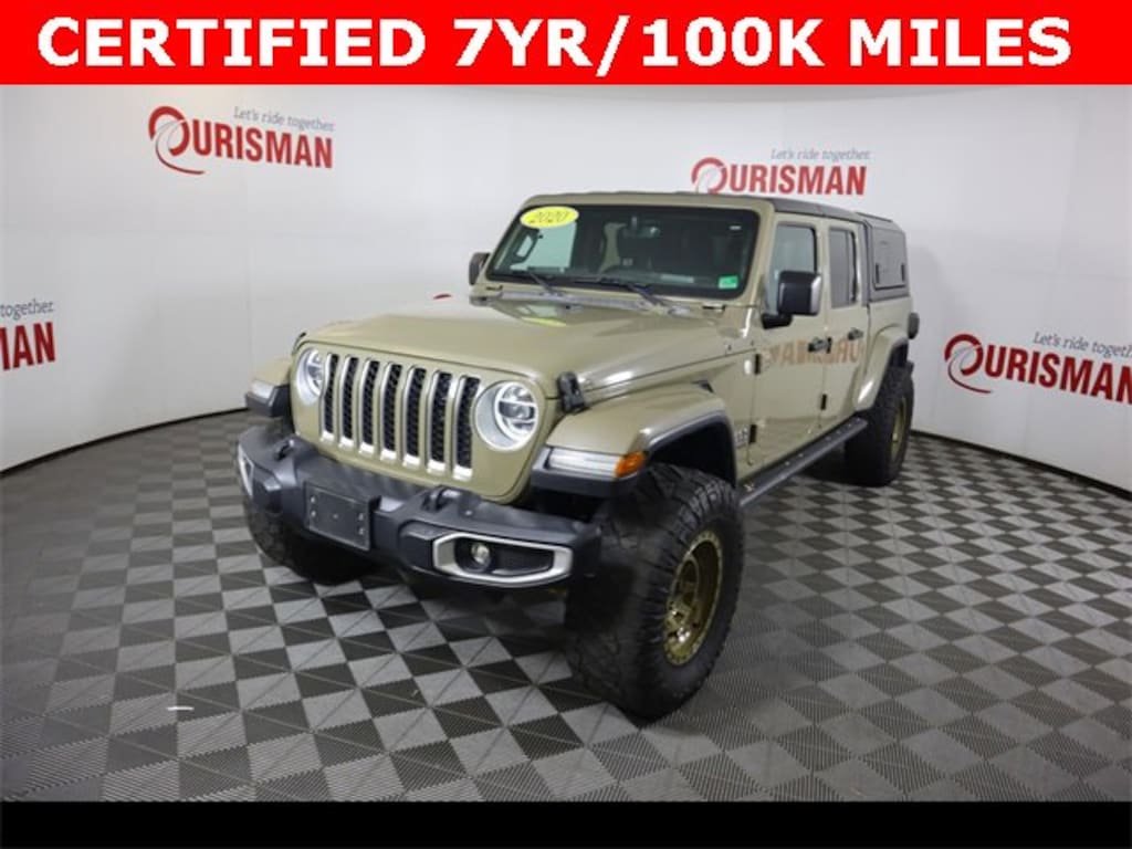 Used 2020 Jeep Gladiator Overland Truck Crew Cab