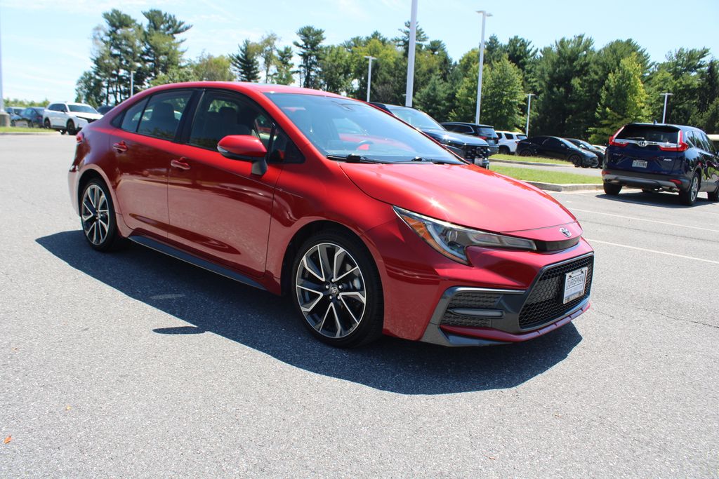 Used 2020 Toyota Corolla SE with VIN JTDM4RCE0LJ000435 for sale in Frederick, MD