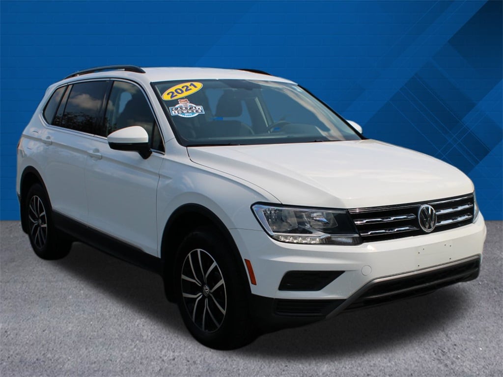 Used 2021 Volkswagen Tiguan SE with VIN 3VV3B7AXXMM005965 for sale in Frederick, MD