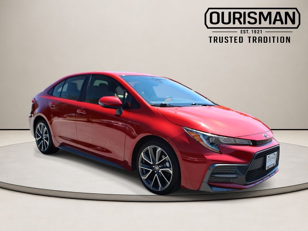 Used 2020 Toyota Corolla SE with VIN JTDM4RCE0LJ000435 for sale in Frederick, MD