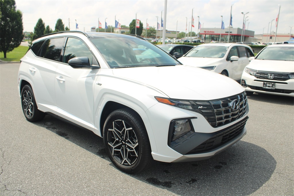 Used 2024 Hyundai Tucson N Line with VIN KM8JFCD12RU164035 for sale in Frederick, MD