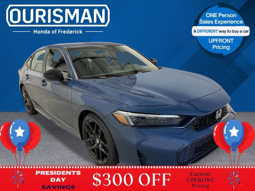 New 2026 Honda Civic Sport Sedan