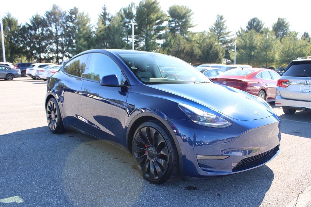 Used 2021 Tesla Model Y Performance with VIN 5YJYGDEFXMF258780 for sale in Frederick, MD