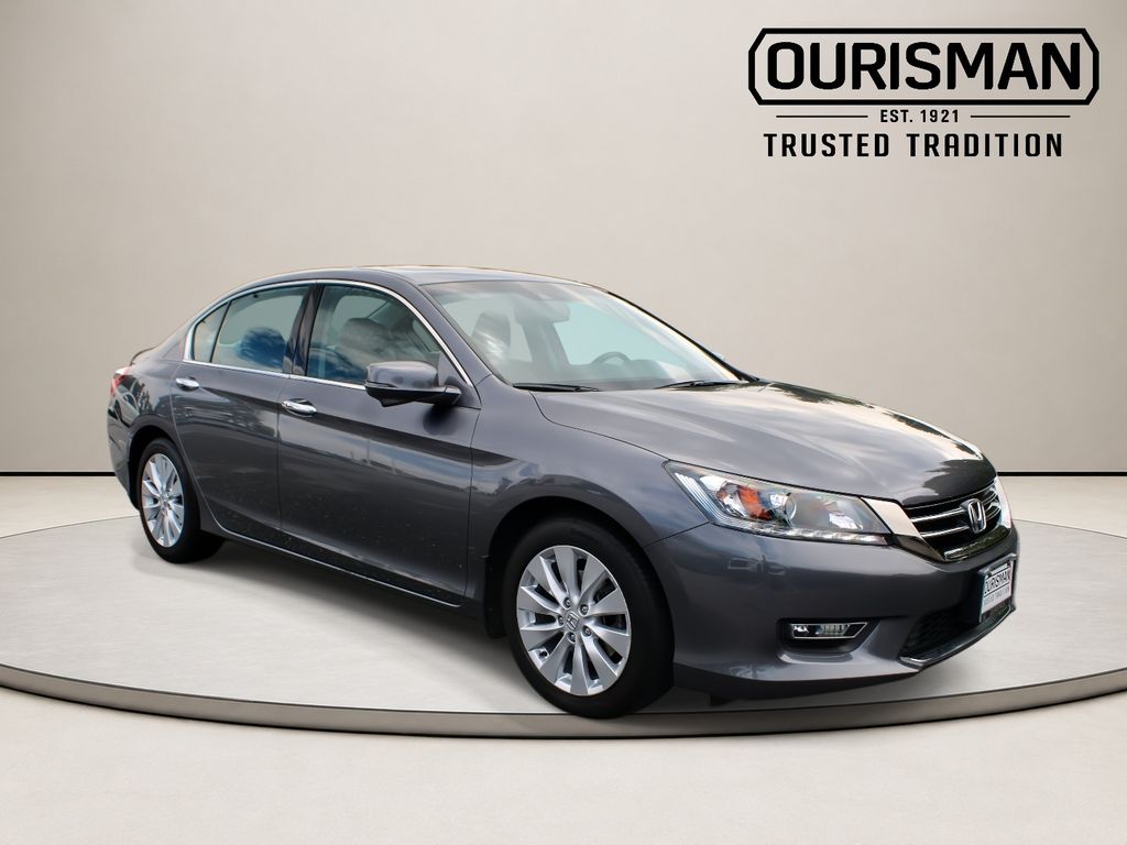 Used 2013 Honda Accord EX-L V6 with VIN 1HGCR3F88DA013548 for sale in Frederick, MD