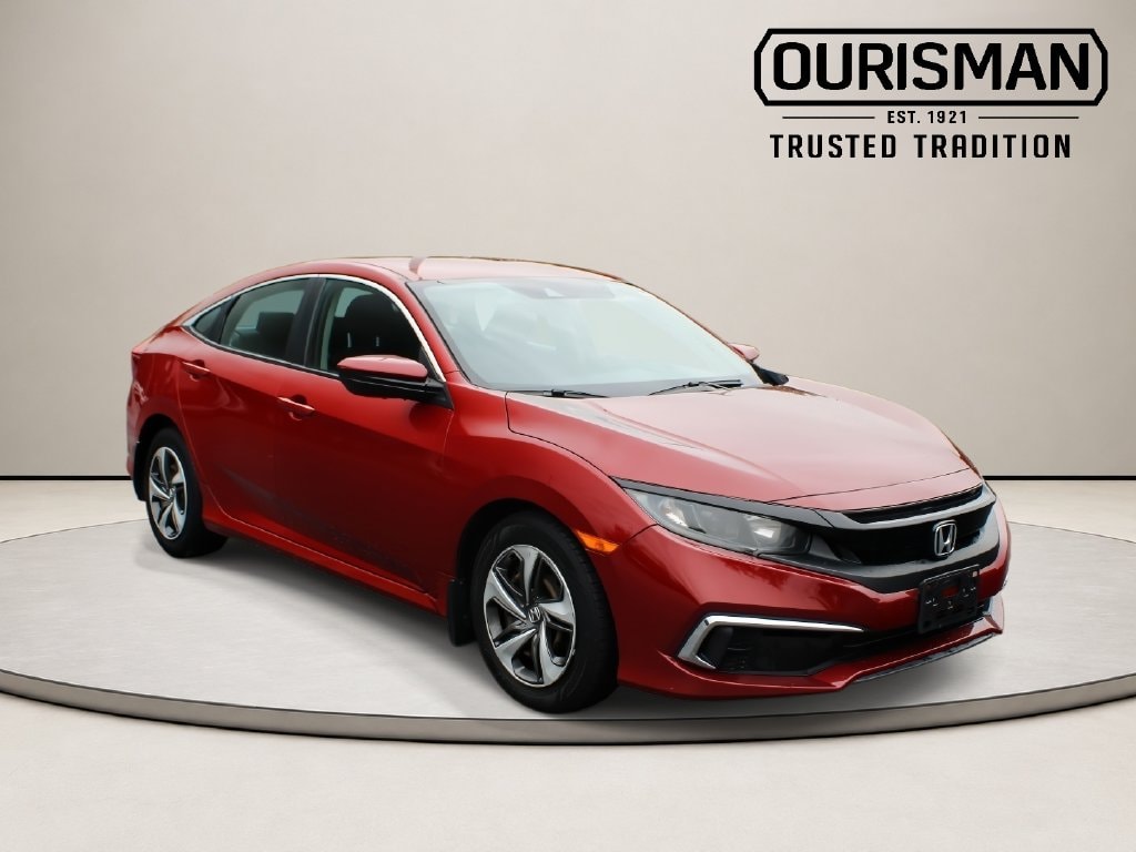 Used 2019 Honda Civic LX with VIN 19XFC2F64KE212516 for sale in Frederick, MD
