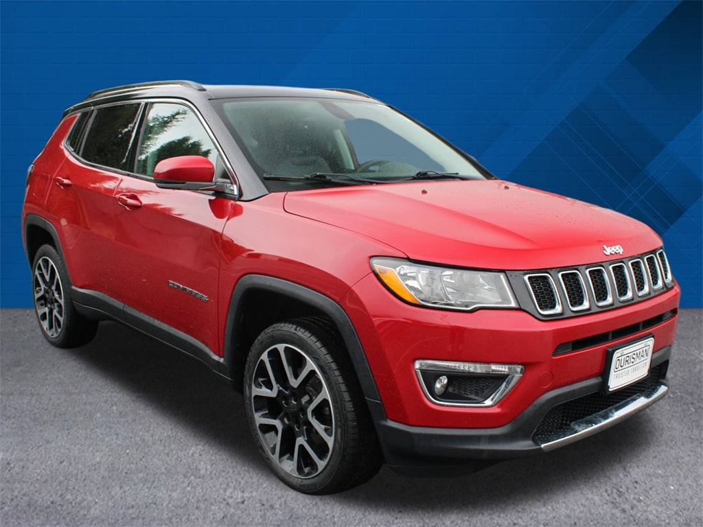 Used 2018 Jeep Compass Limited with VIN 3C4NJDCB0JT104936 for sale in Frederick, MD