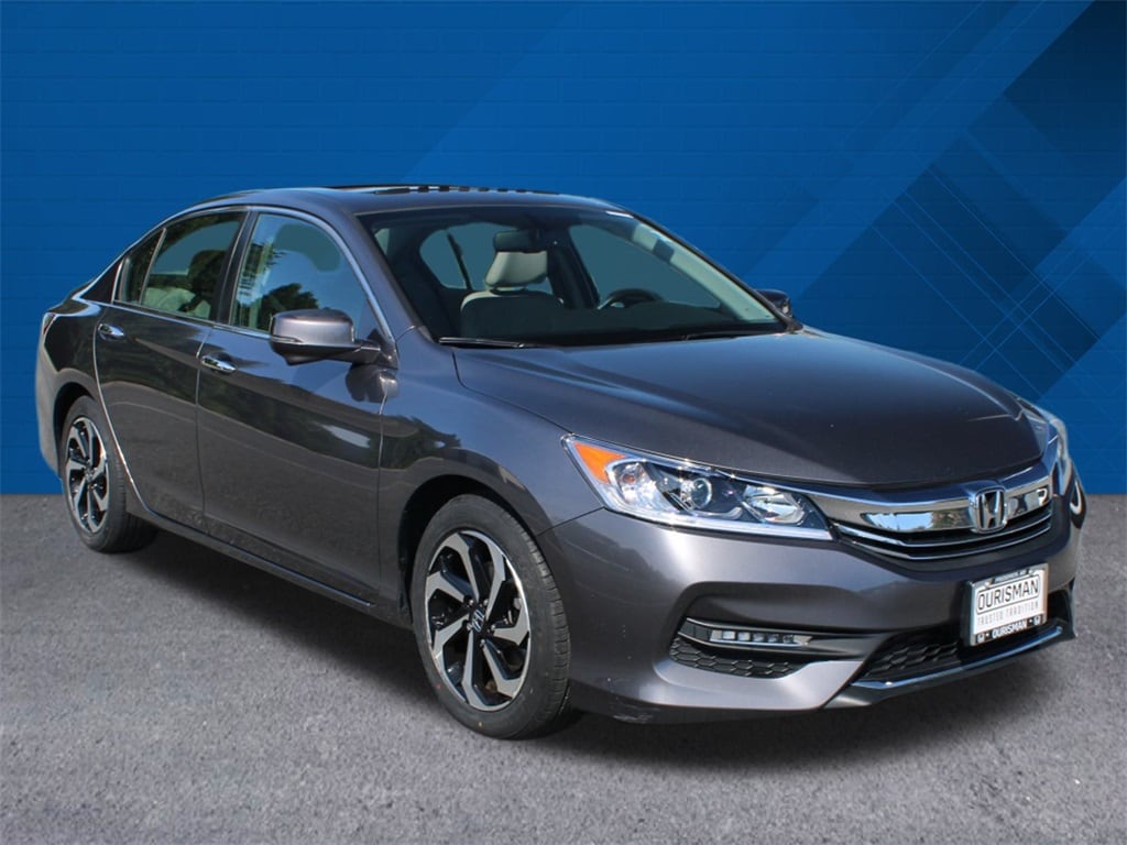 Used 2016 Honda Accord EX-L with VIN 1HGCR2F85GA073186 for sale in Frederick, MD