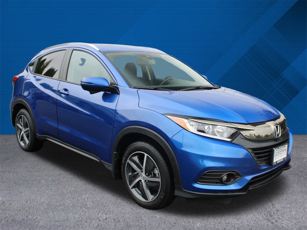 Certified 2022 Honda HR-V EX-L with VIN 3CZRU6H7XNM756241 for sale in Frederick, MD