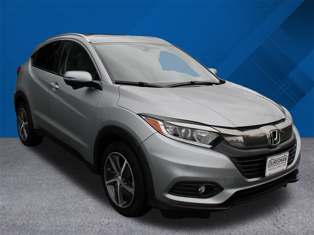 Used 2021 Honda HR-V EX-L with VIN 3CZRU5H73MM726944 for sale in Frederick, MD