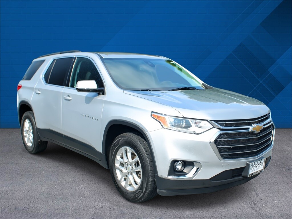 Used 2020 Chevrolet Traverse 1LT with VIN 1GNEVGKWXLJ270733 for sale in Frederick, MD