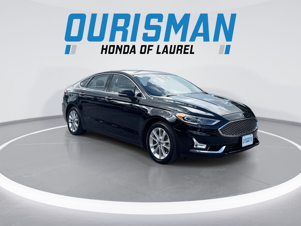 Used 2019 Ford Fusion Energi Titanium with VIN 3FA6P0SU1KR144414 for sale in Laurel, MD