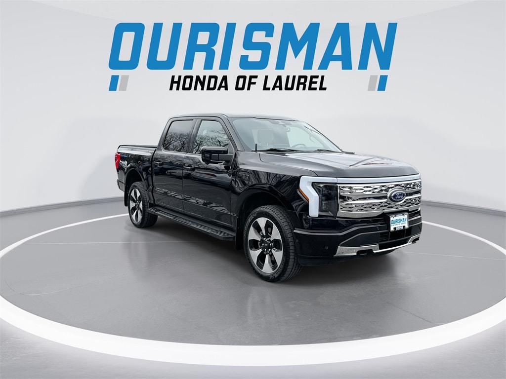 Used 2023 Ford F-150 Lightning Platinum with VIN 1FT6W1EV0PWG01970 for sale in Laurel, MD