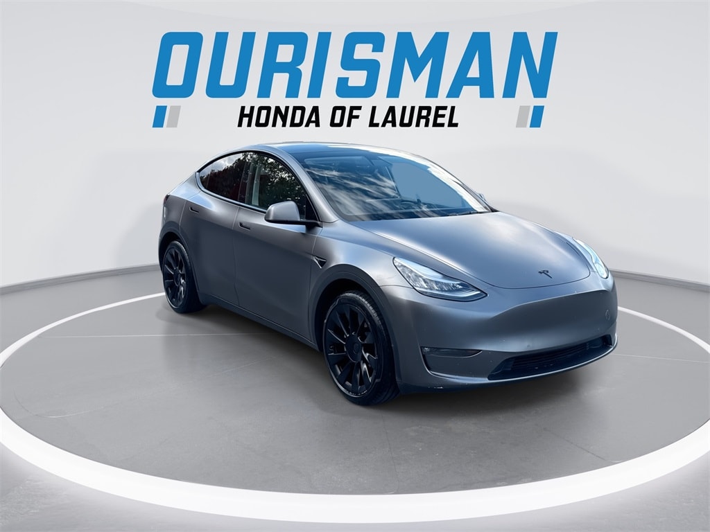Used 2021 Tesla Model Y Standard Range with VIN 5YJYGDEDXMF112930 for sale in Kansas City